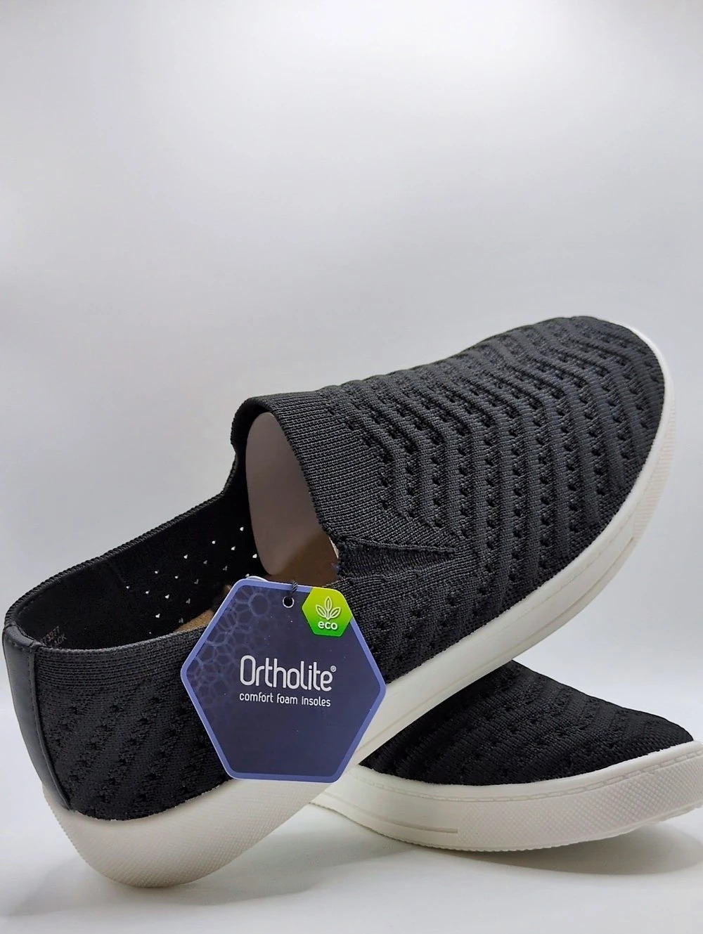 Sonoma Comfort Knit Cataula Knit Sneakers Black US 8 NWT